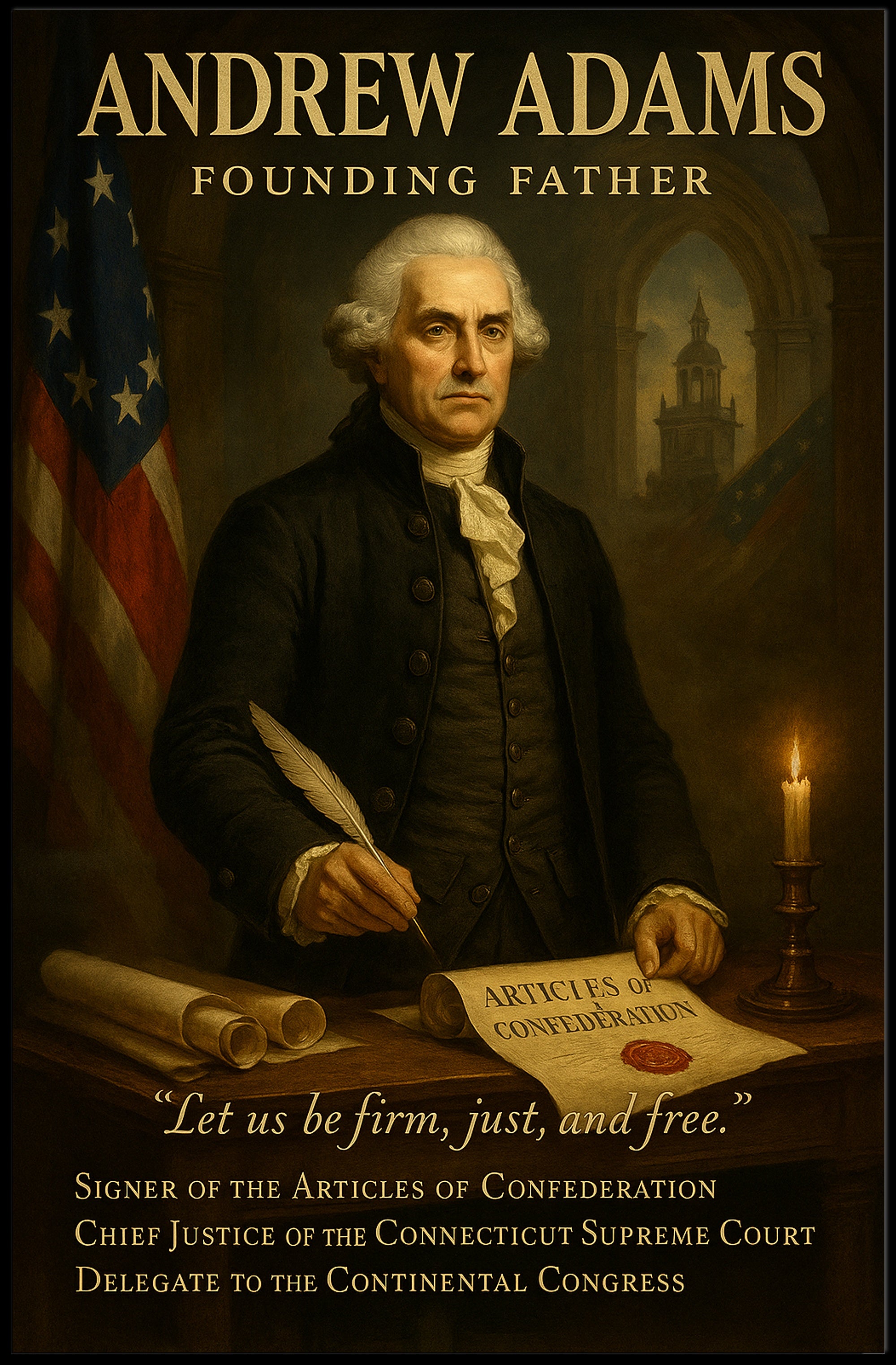 Andrew Adams Classic Historical Presidential Poster