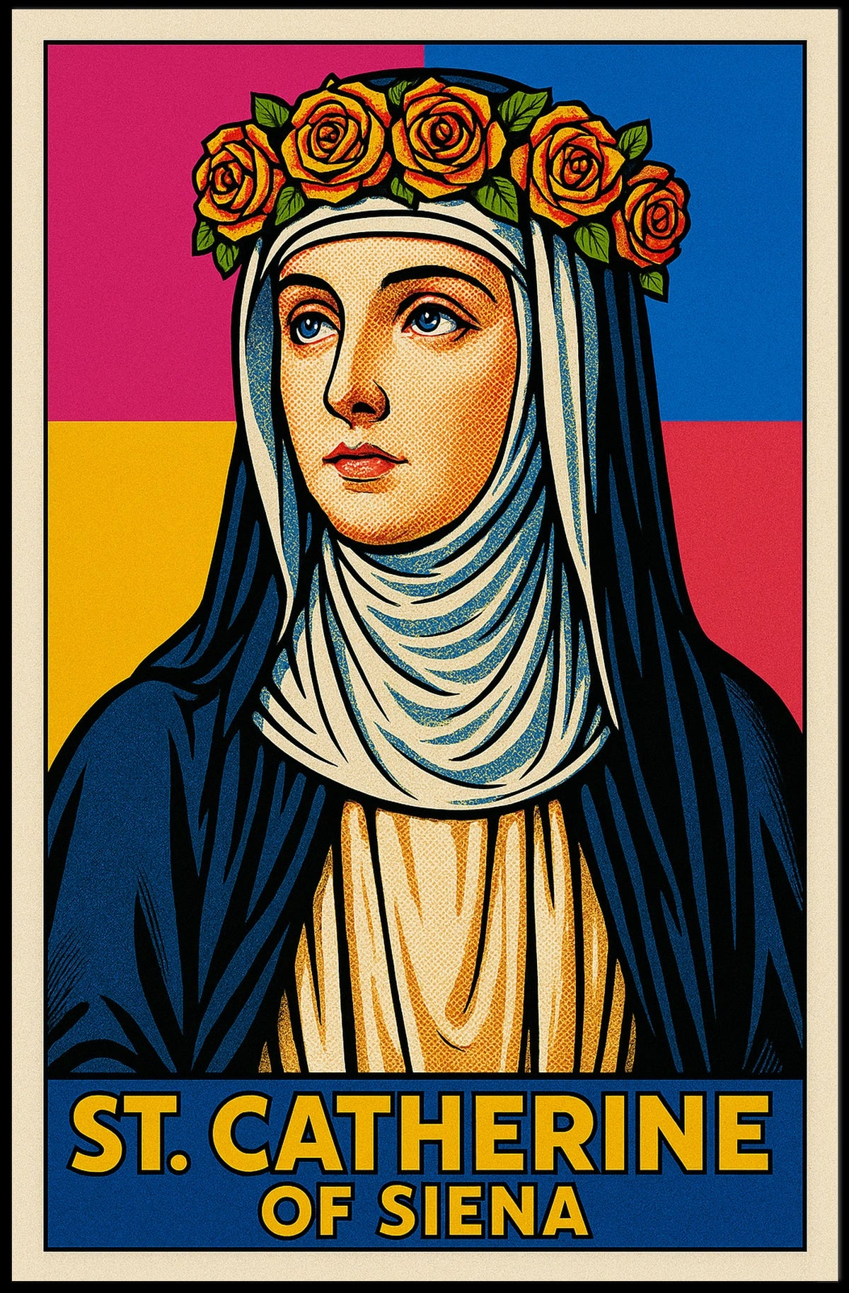 St. Catherine Of Siena Poster