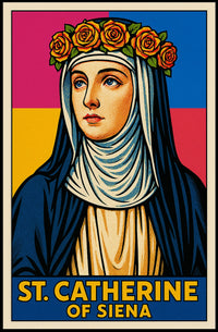 St. Catherine Of Siena Poster