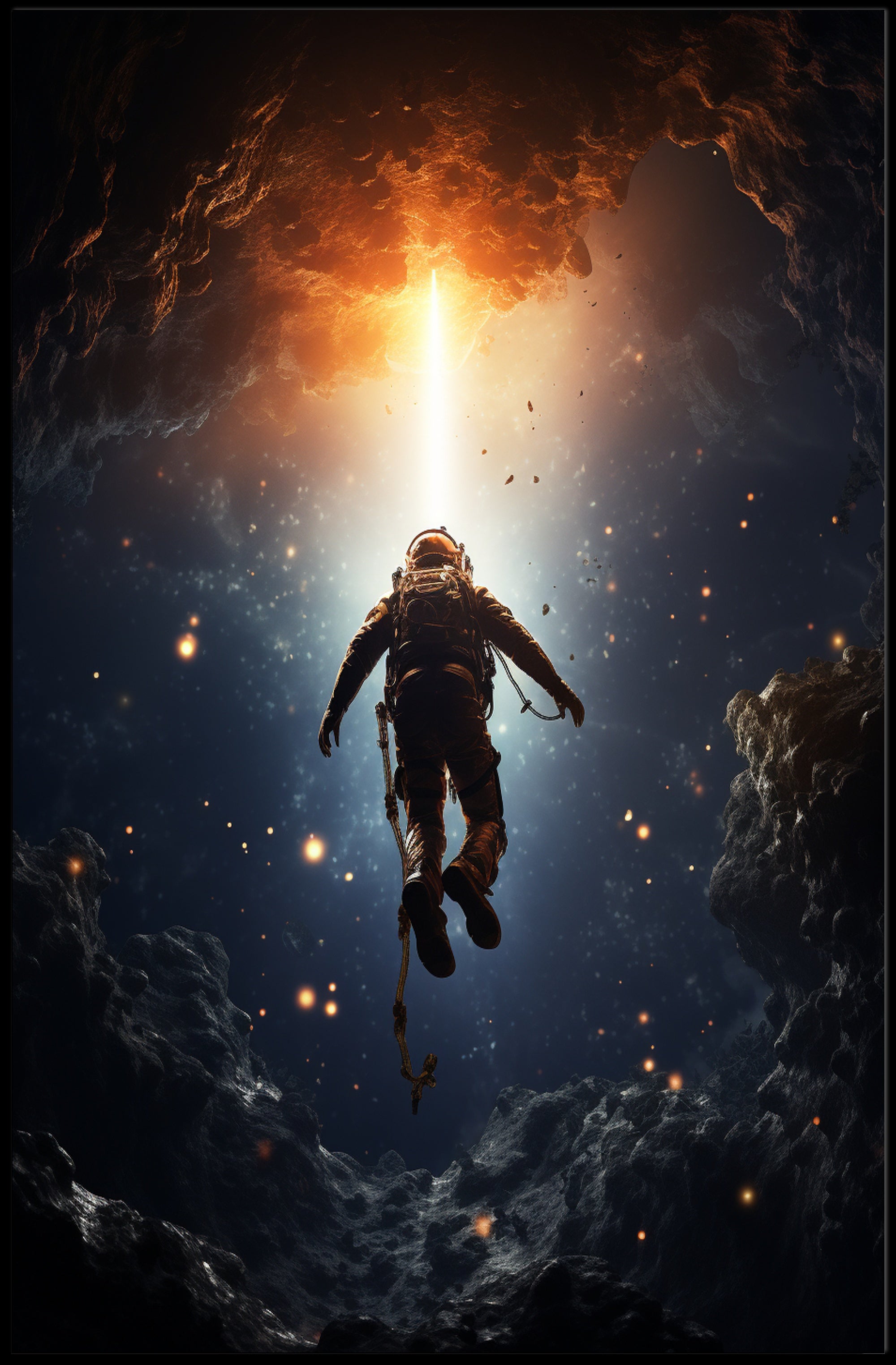 Cosmic Ascent Poster