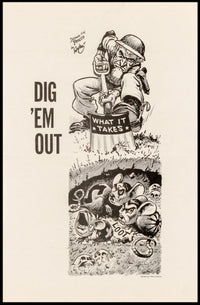 Dig 'Em Out Poster PosterGoat