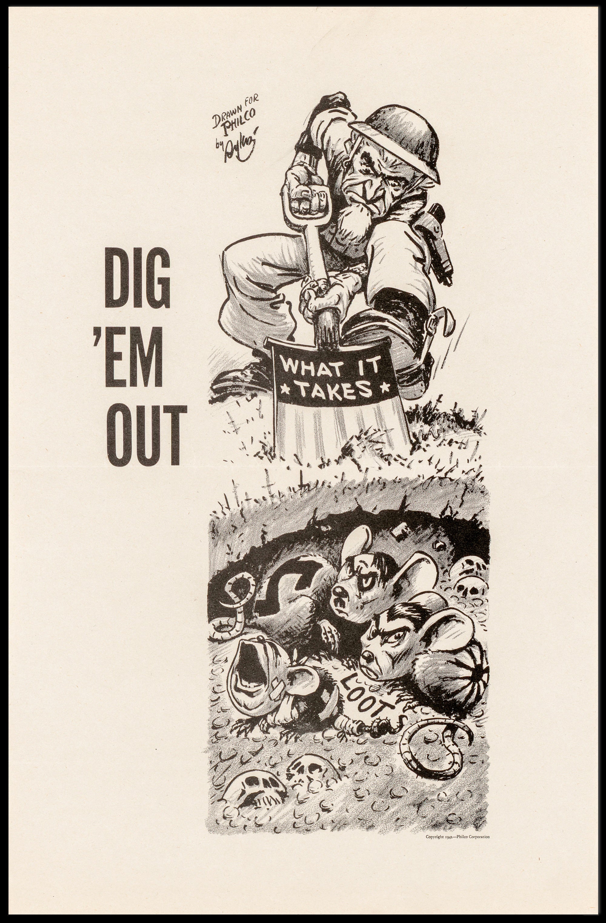 Dig 'Em Out Poster PosterGoat