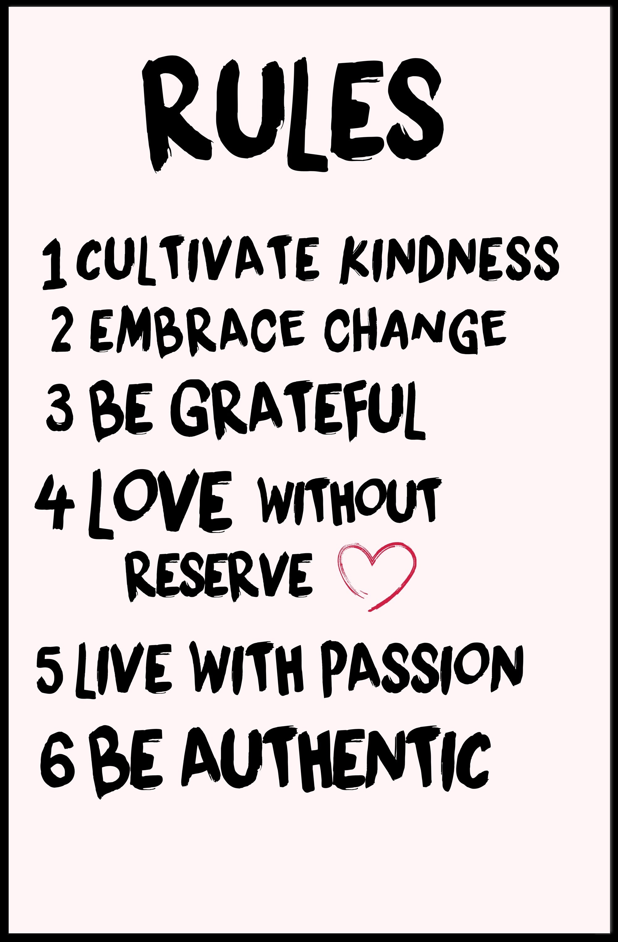 Inspirational Typography Print for Motivational or Quote Poster PosterGoat