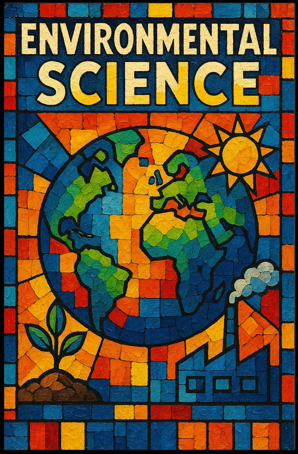 Environmental Science Mosaic Poster