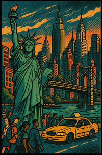 New York City Vibes Poster