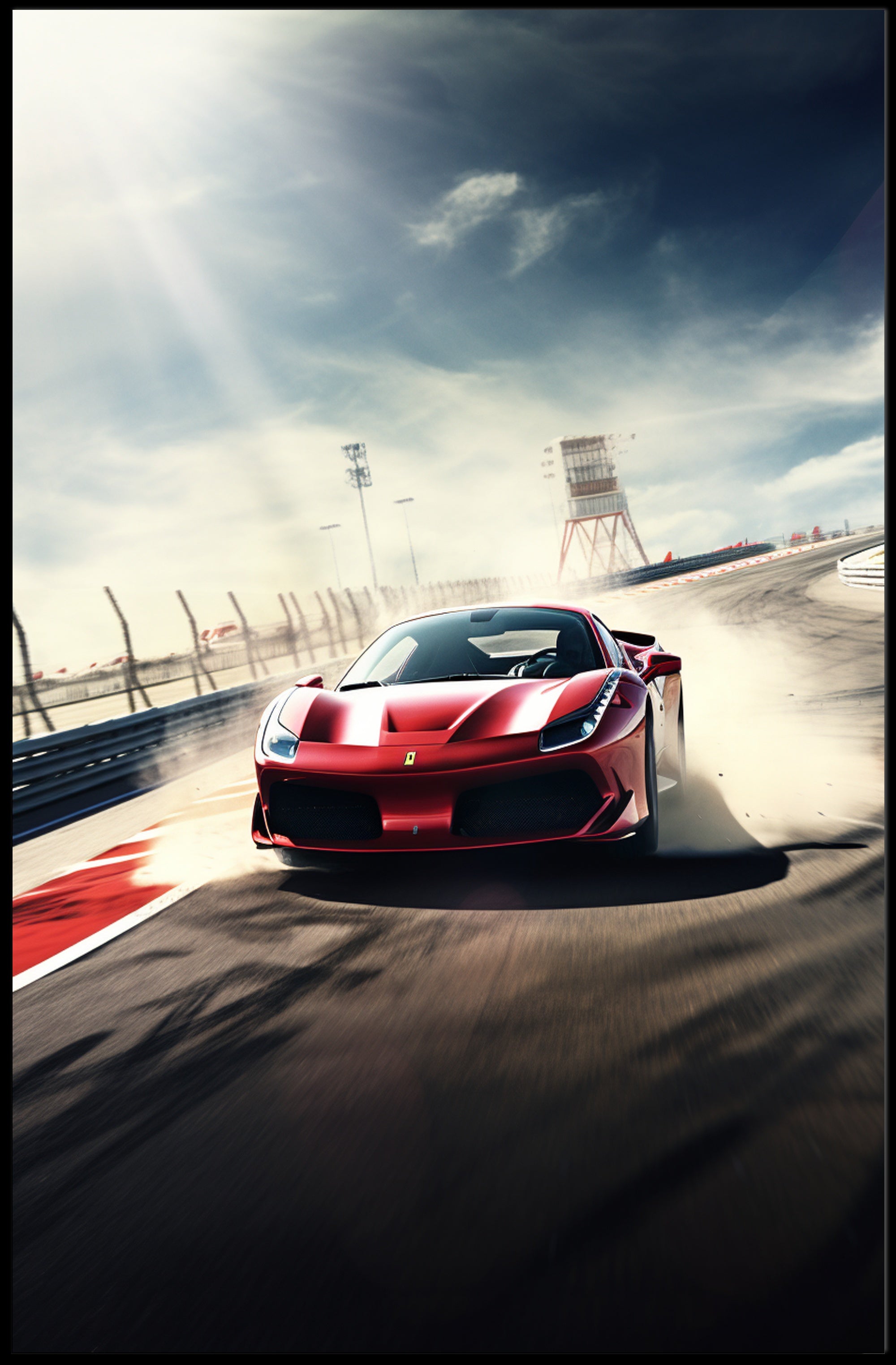 High-Speed Thrills Poster PosterGoat