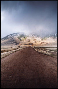 Journey Through The Misty Mountains Poster