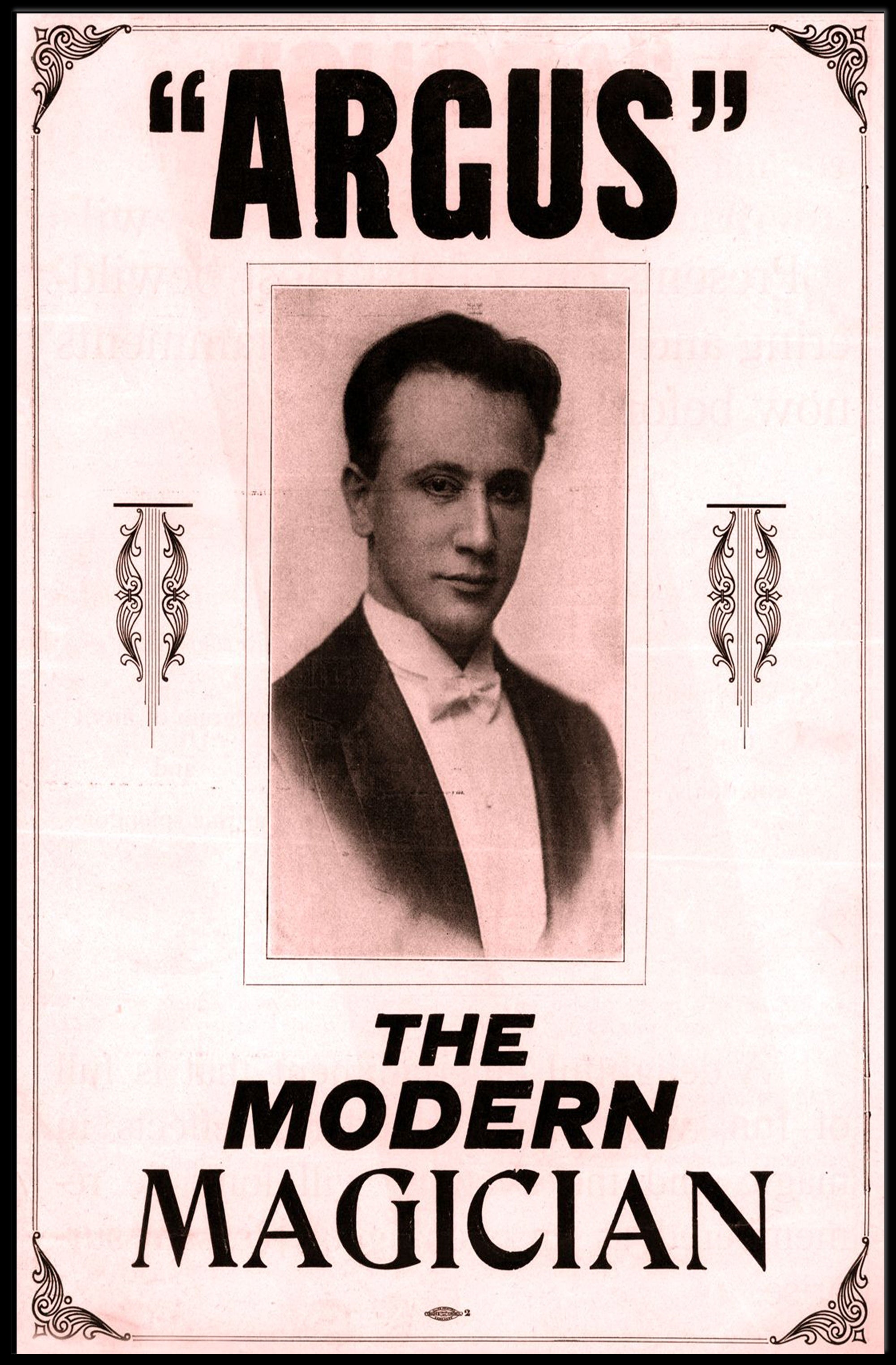 Argus the Modern Magician Historical or Presidential Poster