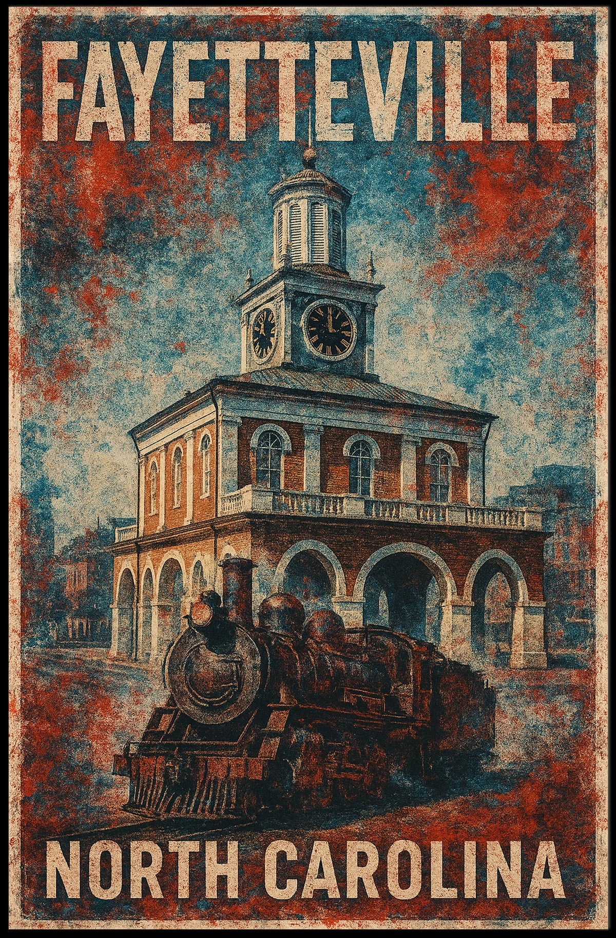 Fayetteville, North Carolina Poster