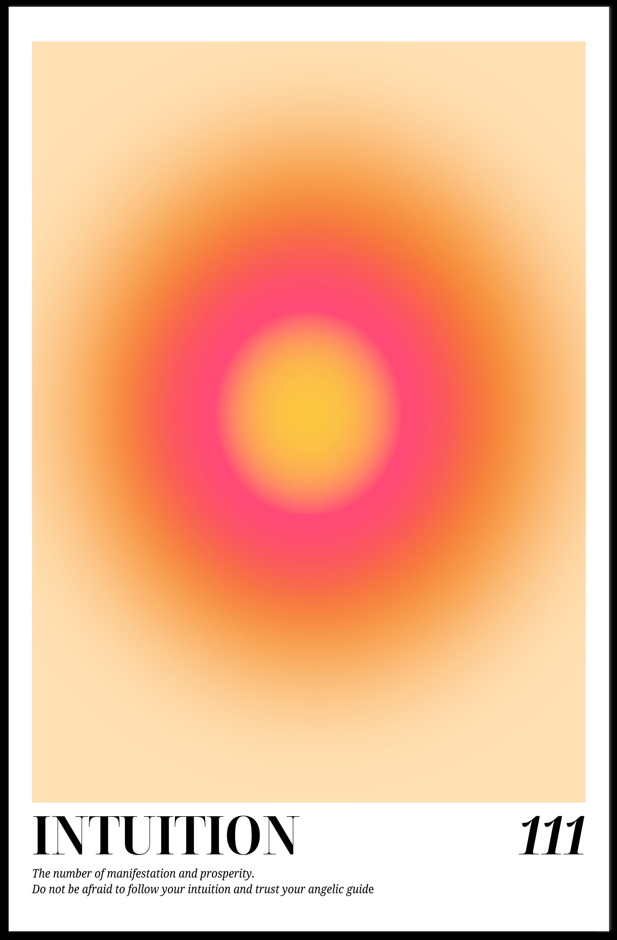 Intuition and Prosperity Abstract or Artistic Poster PosterGoat