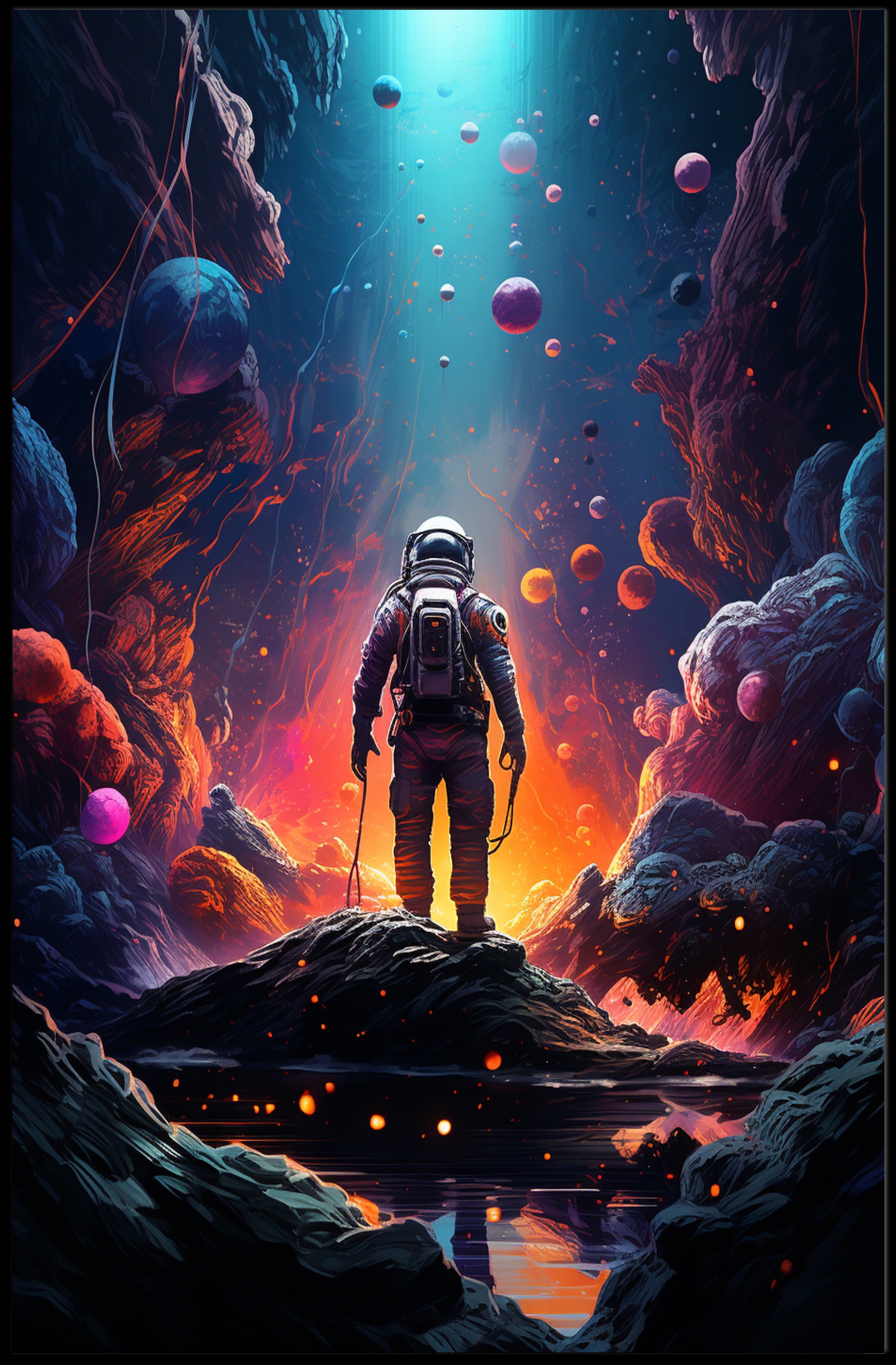 Cosmic Explorer Poster PosterGoat