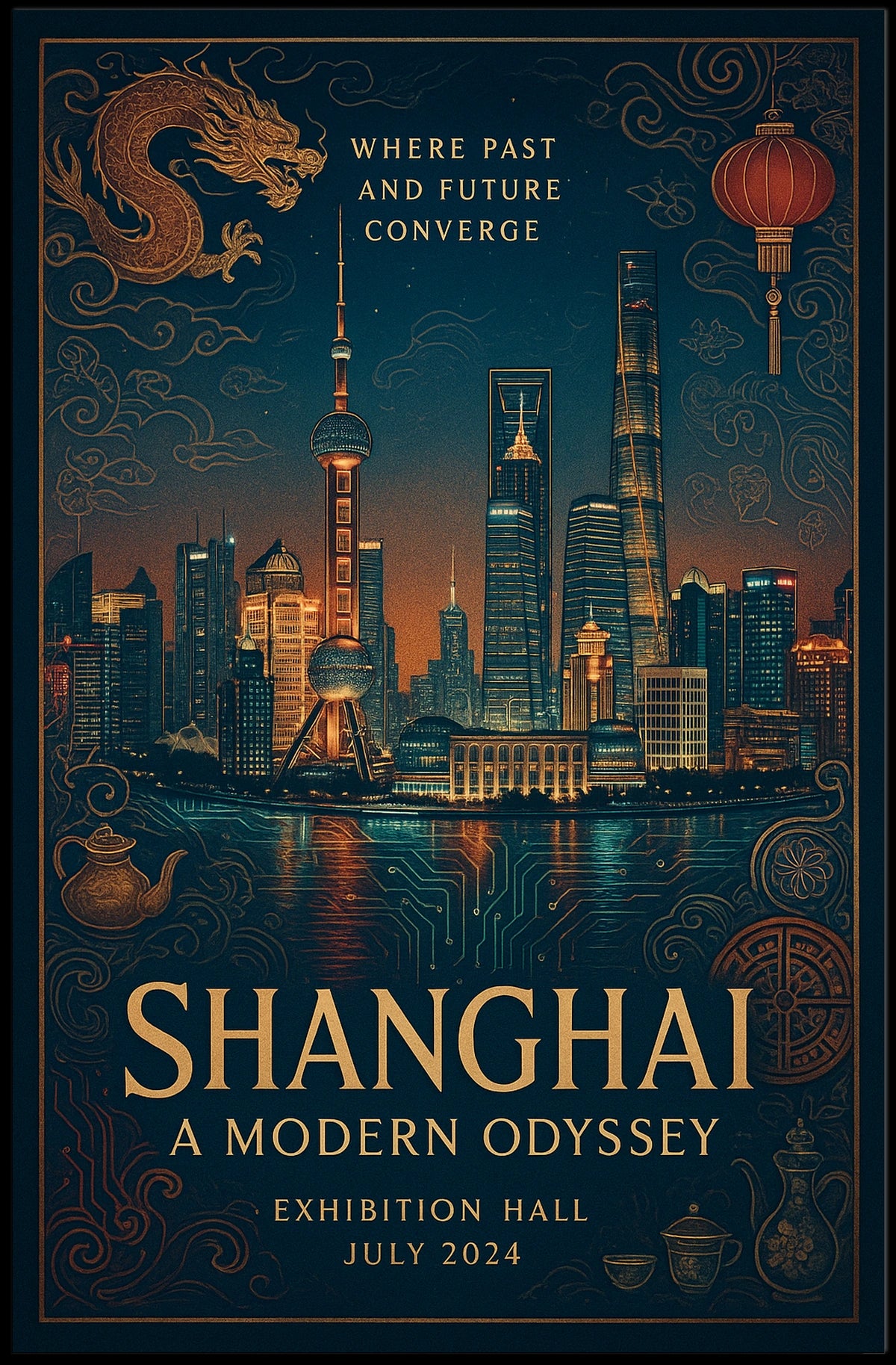 Shanghai A Modern Odyssey Poster