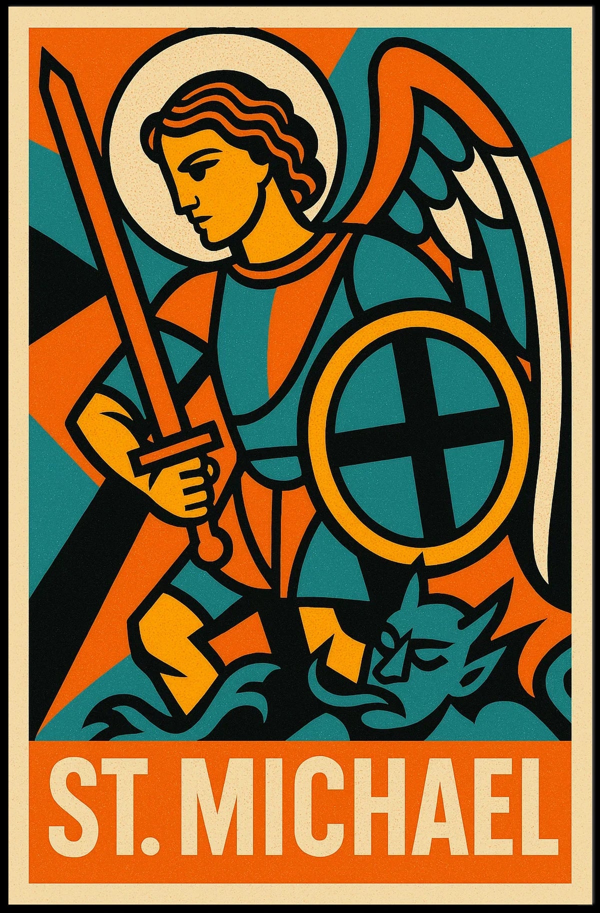 St. Michael The Archangel Poster