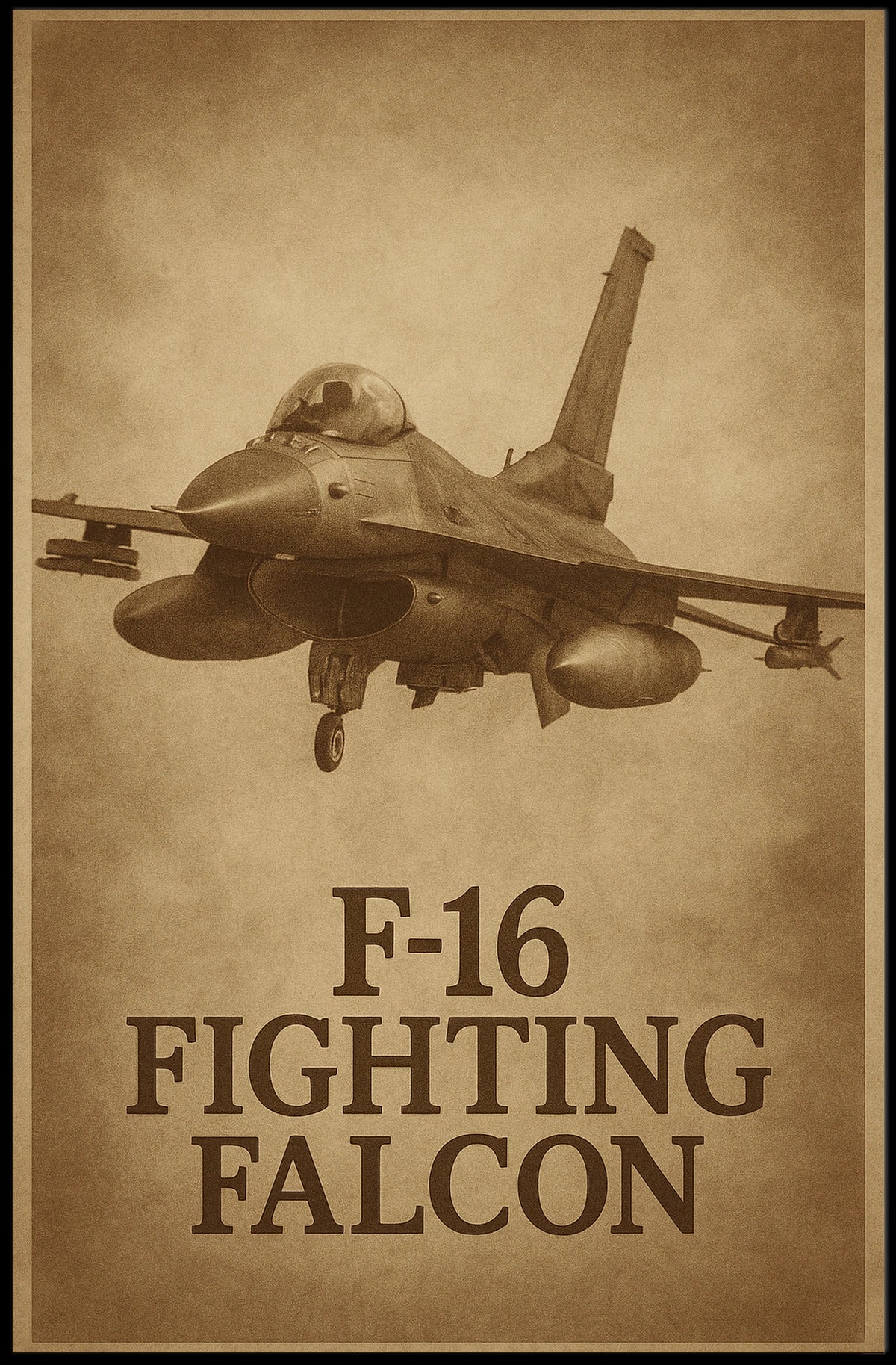 F-16 Fighting Falcon Poster