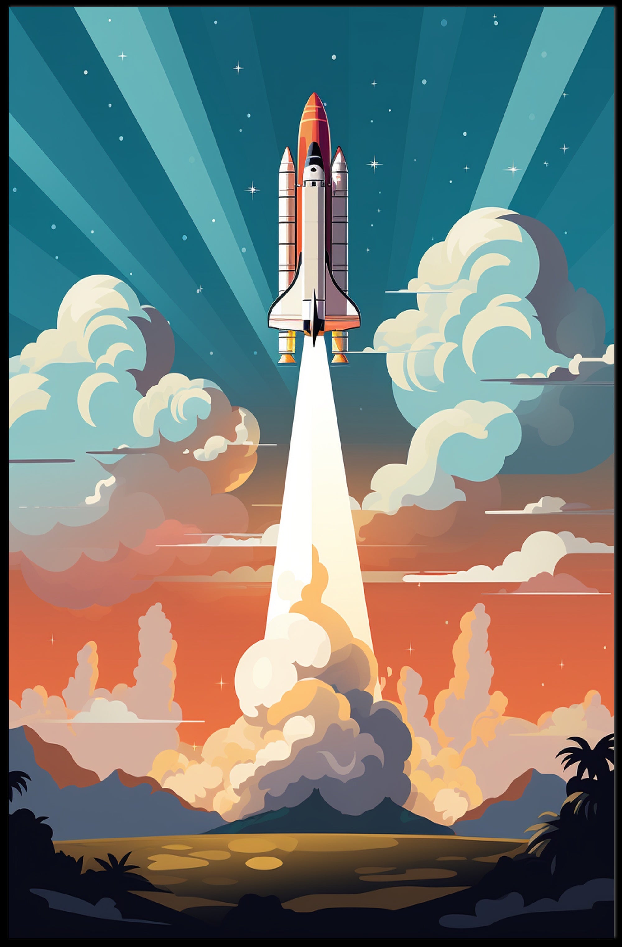 Journey To The Stars Poster