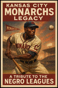 Kansas City Monarchs Legacy Poster