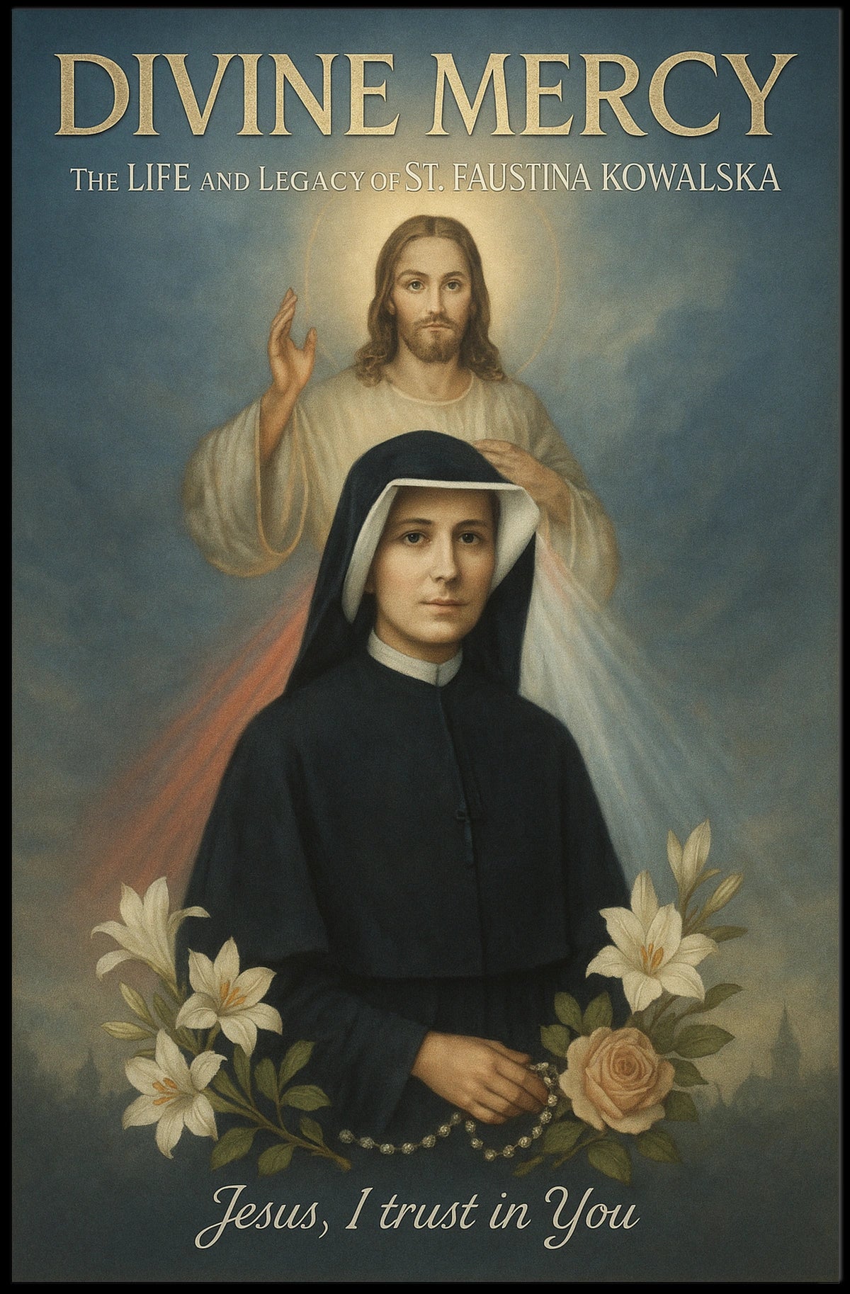 Divine Mercy The Life and Legacy of St. Faustina Kowalska Poster
