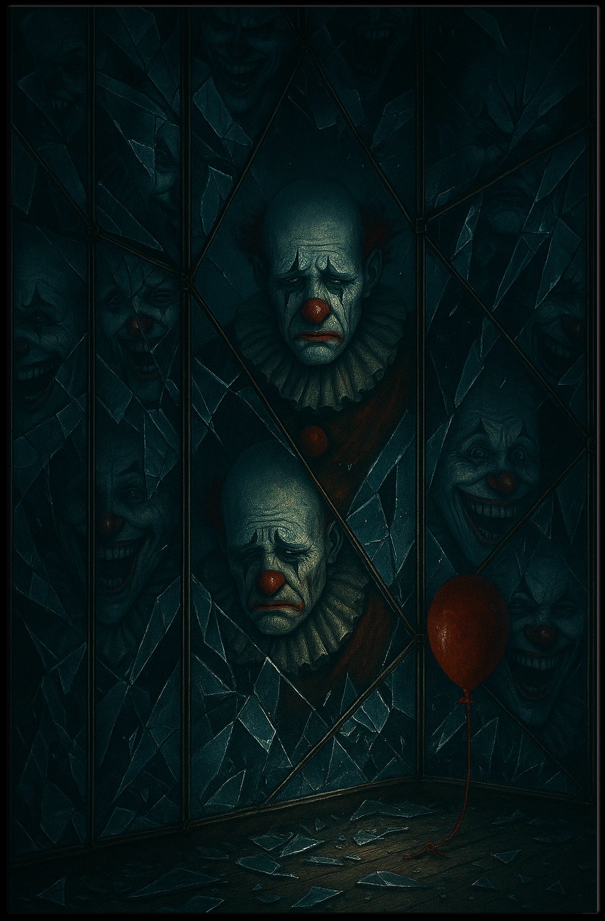 Reflections Of A Clown Poster