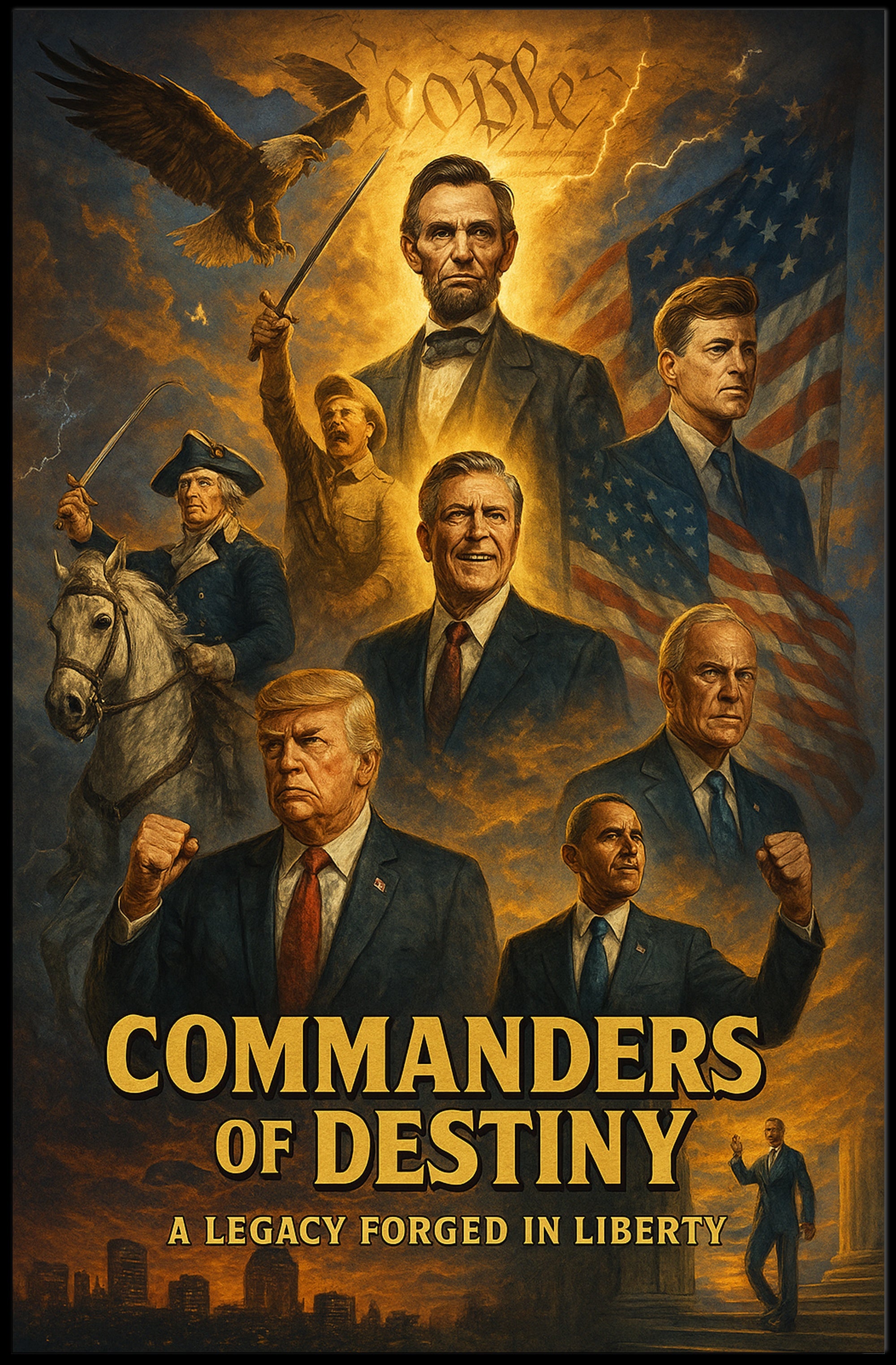 Commanders of Destiny Poster PosterGoat