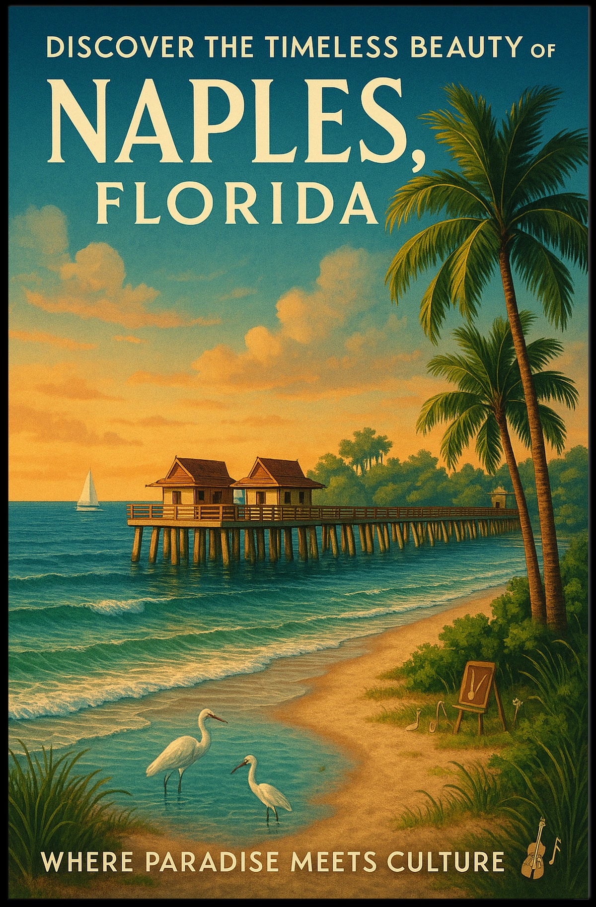 Discover the Timeless Beauty of Naples, Florida Poster