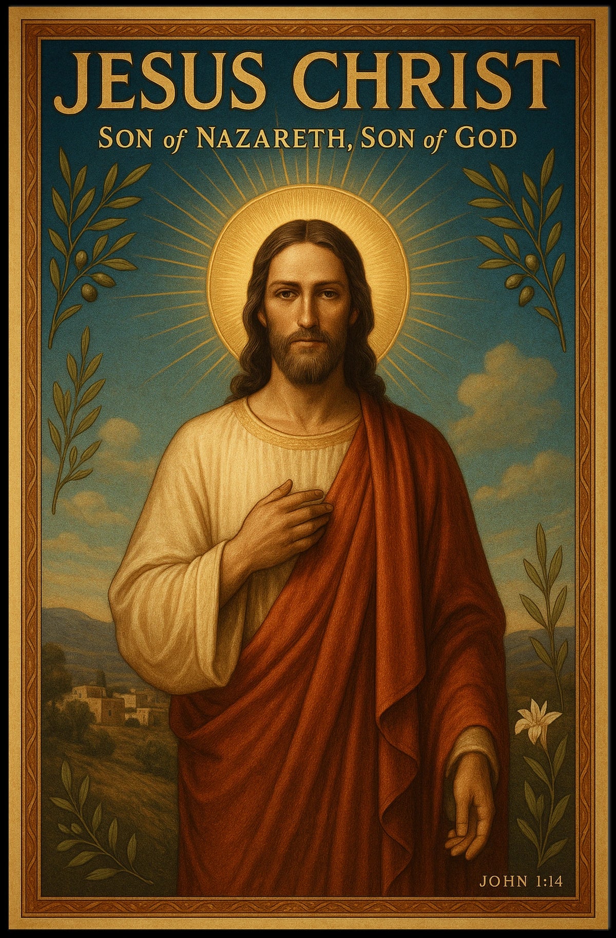 Jesus Christ Son Of Nazareth, Son Of Poster