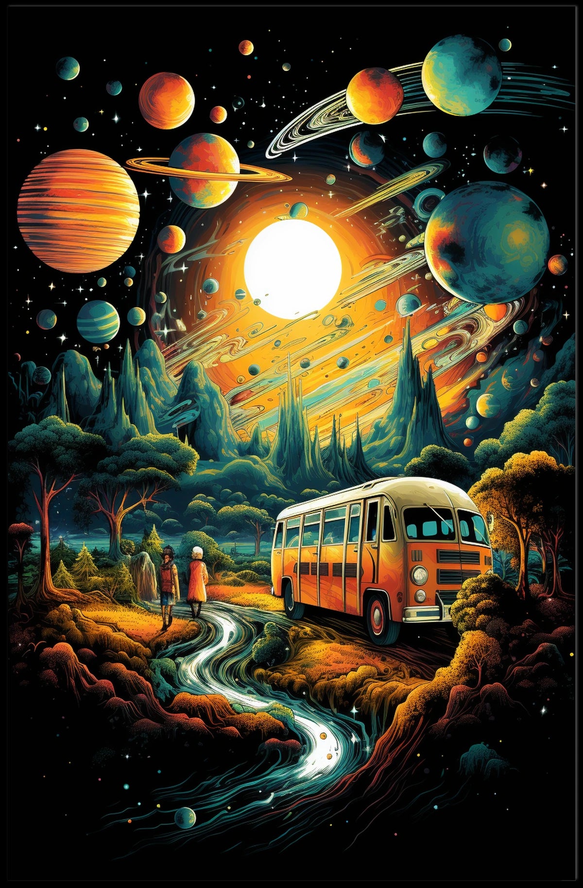 Cosmic Journey Poster