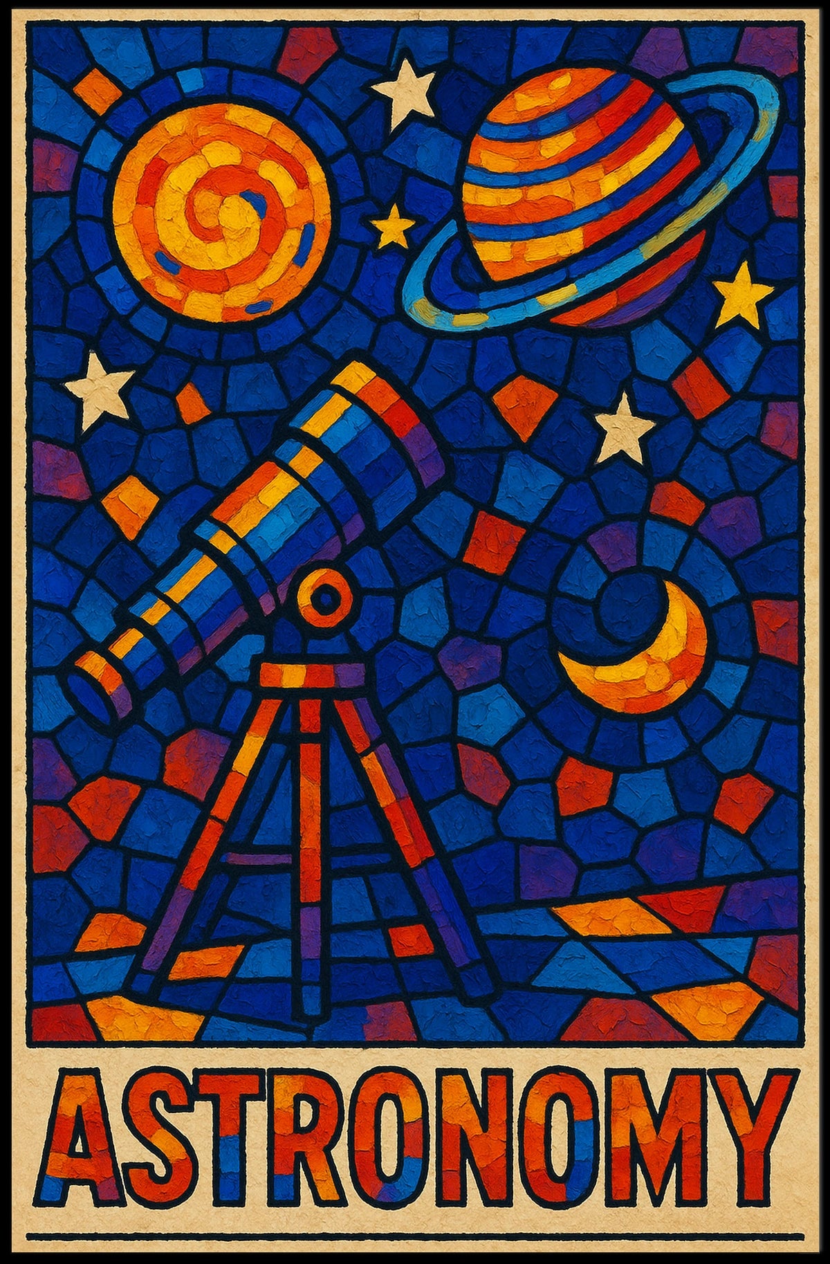 Astronomy Art Poster