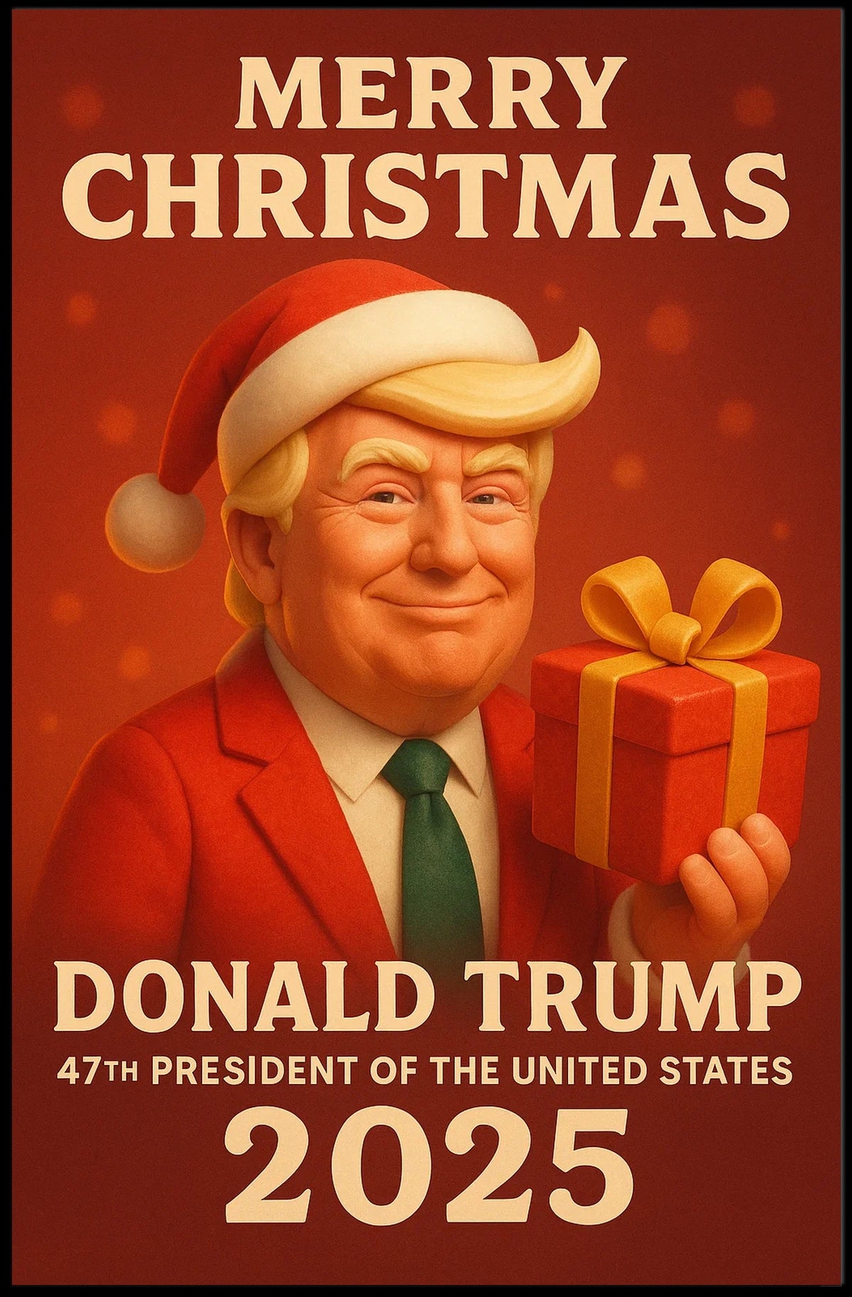 Festive 2025 Christmas Celebration Art Pop Culture Poster