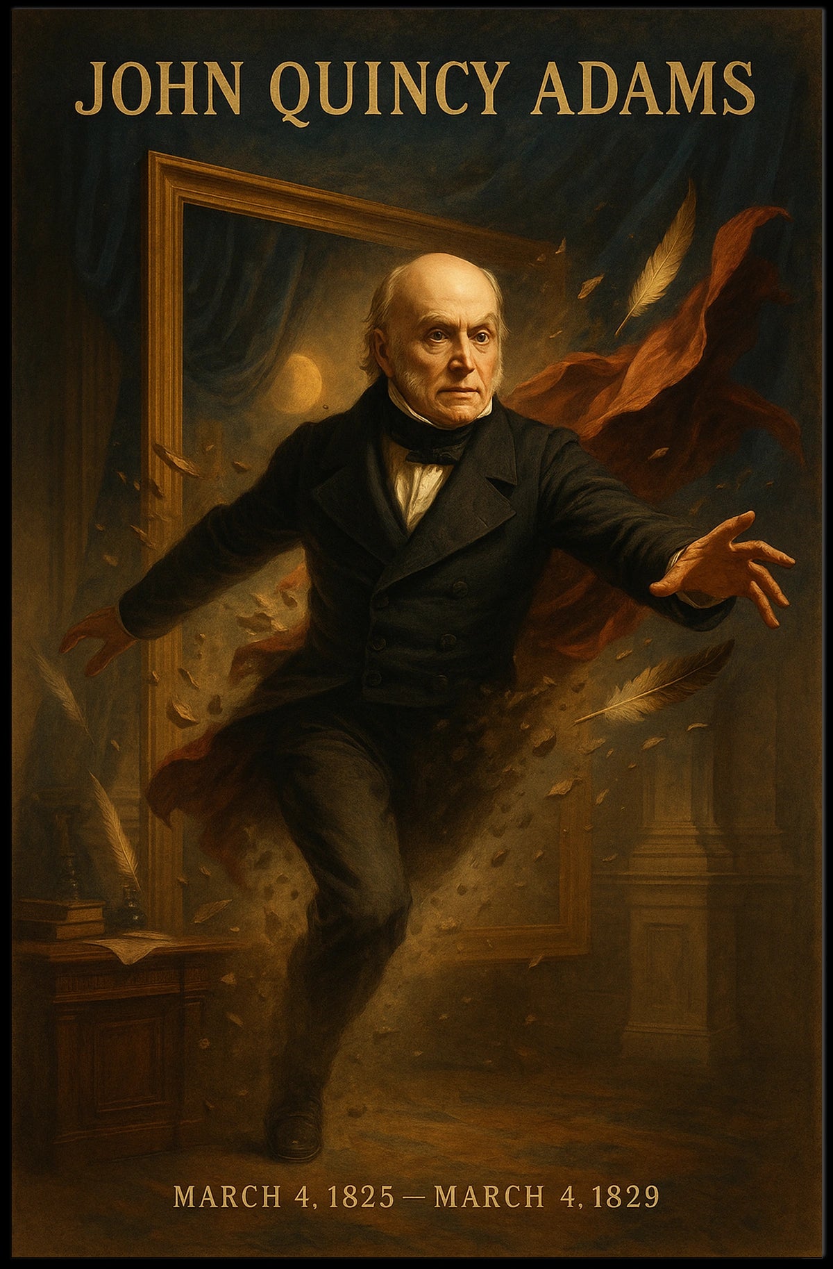 John Quincy Adams Poster