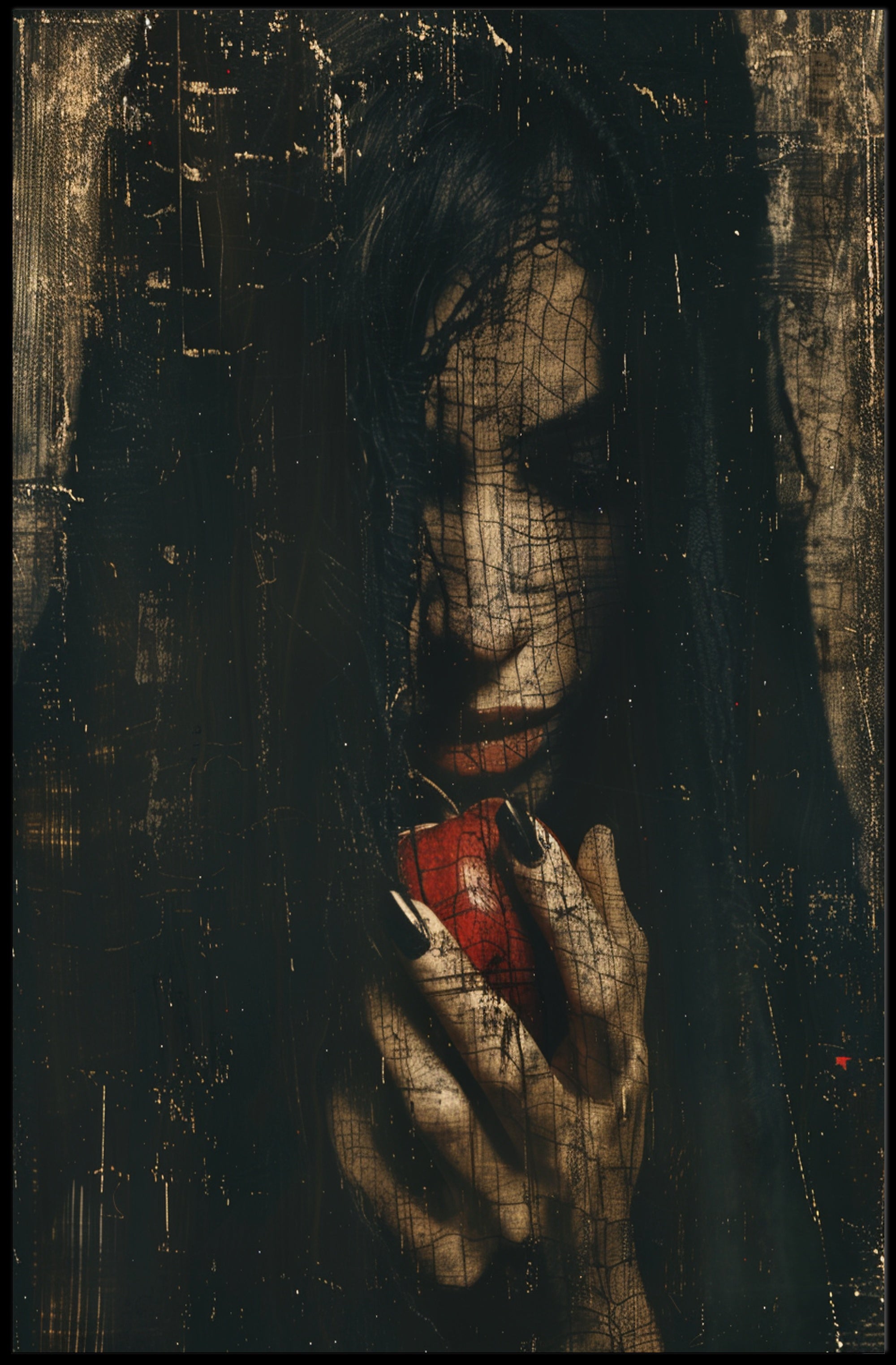 Mysterious Gothic Art: Dark Fantasy Poster PosterGoat