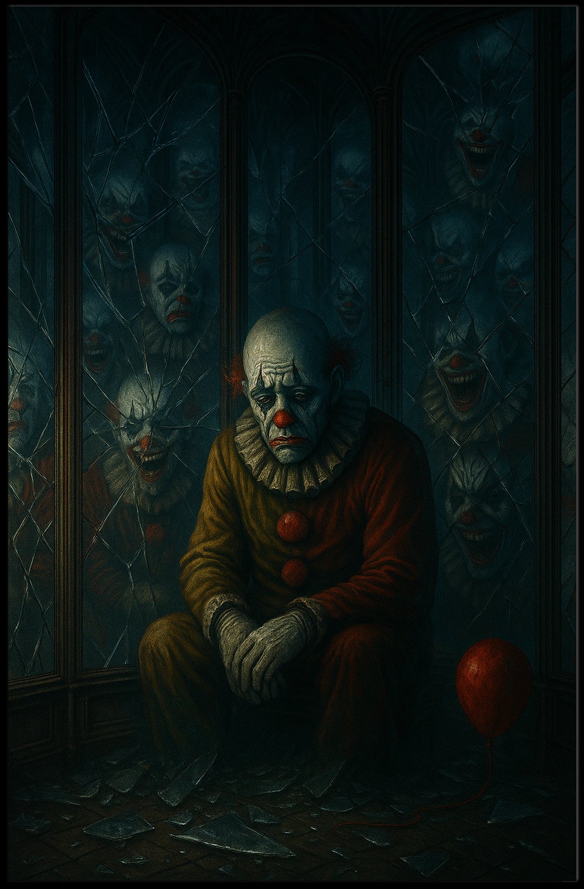 Reflections Of A Clown Poster