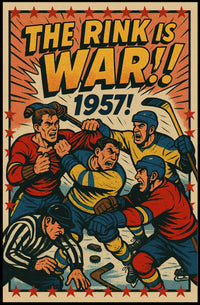The Rink is War 1957 Poster