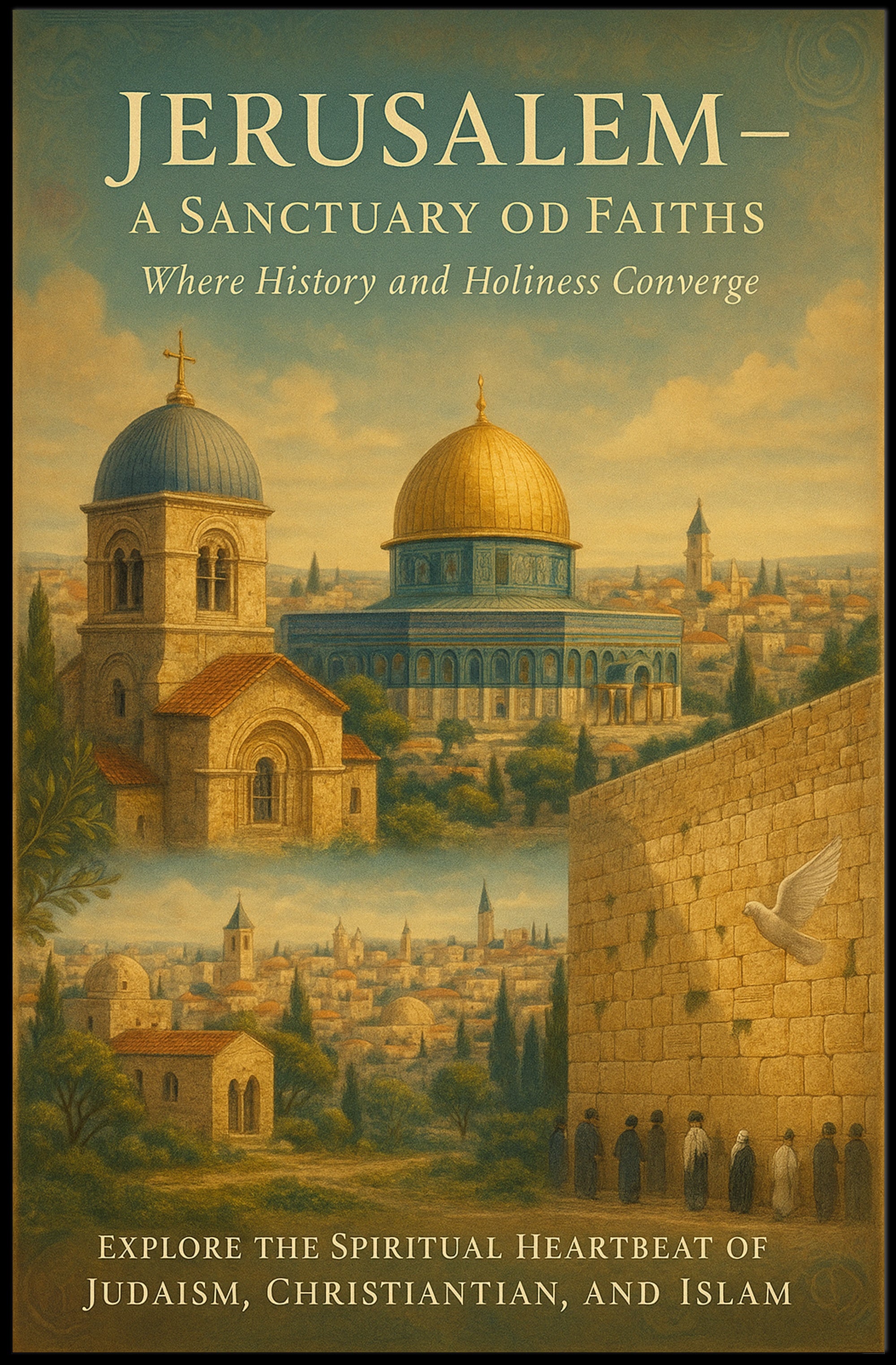 Jerusalem's Interfaith Harmony: A Cultural or Heritage Poster