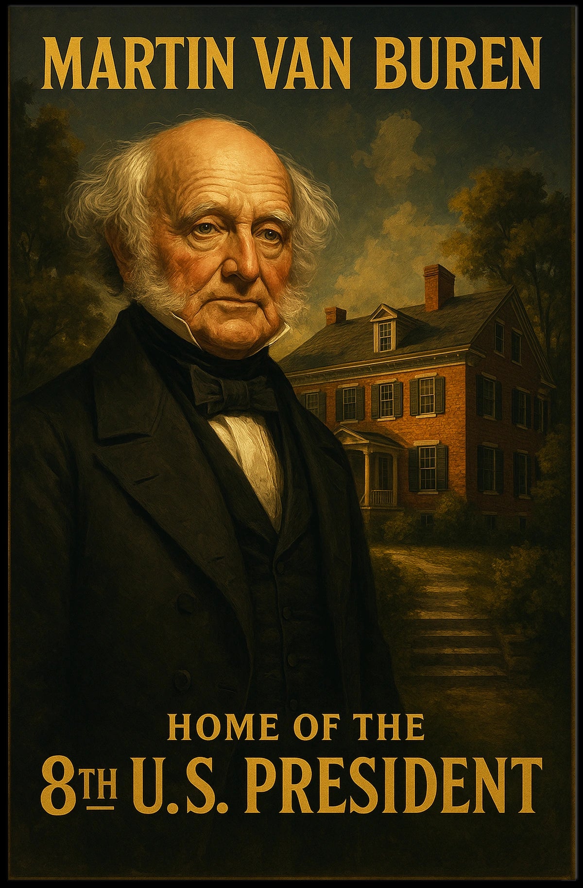 Martin Van Buren 8Th U.S. President Poster