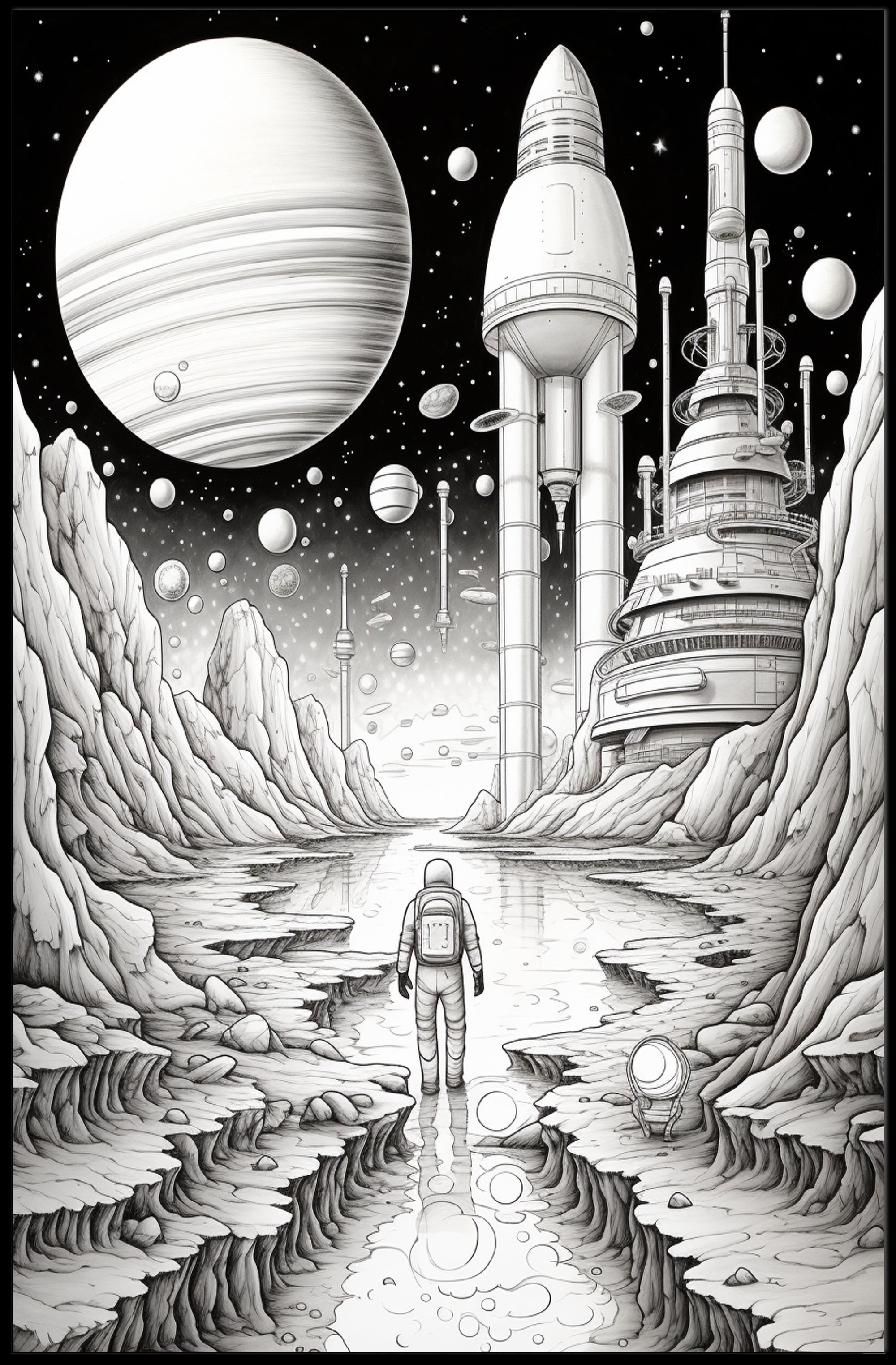 Journey To The Stars Poster PosterGoat