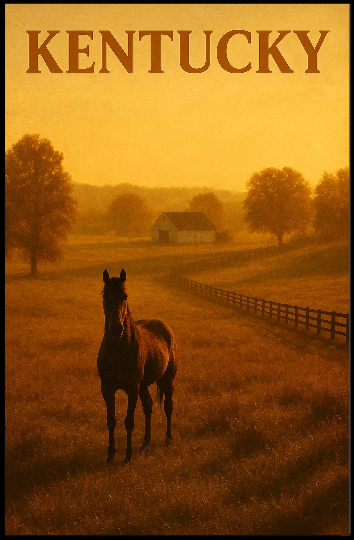 Kentucky Landscape Poster