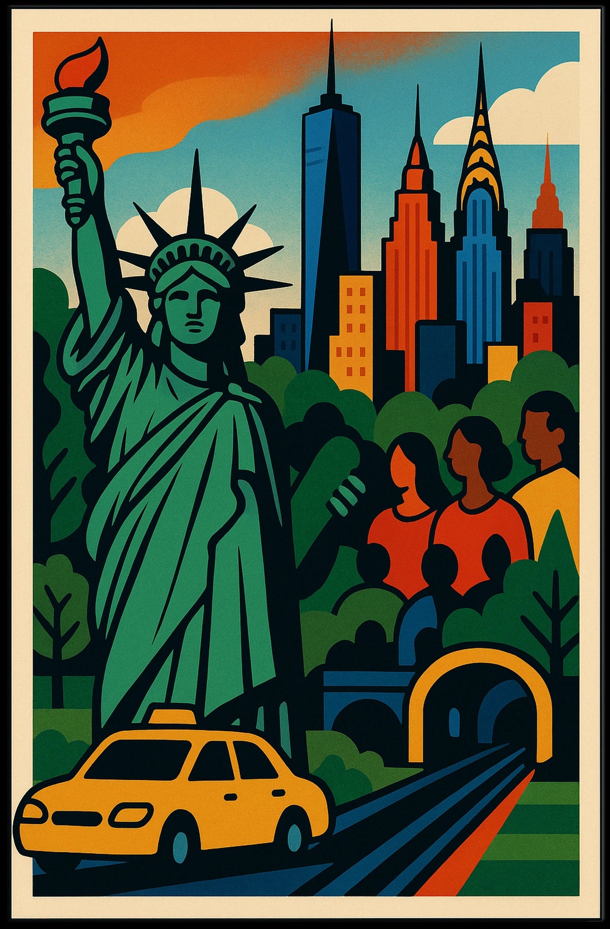 New York City Vibes Poster