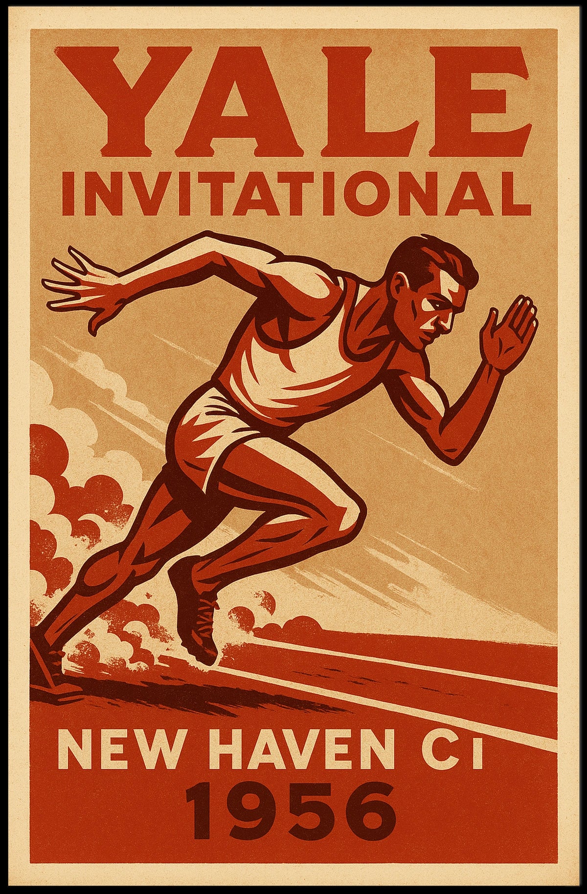 Yale Invitational 1956 Poster