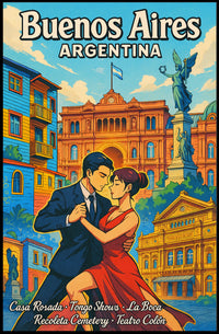 Buenos Aires A Vibrant Cultural Experience Poster