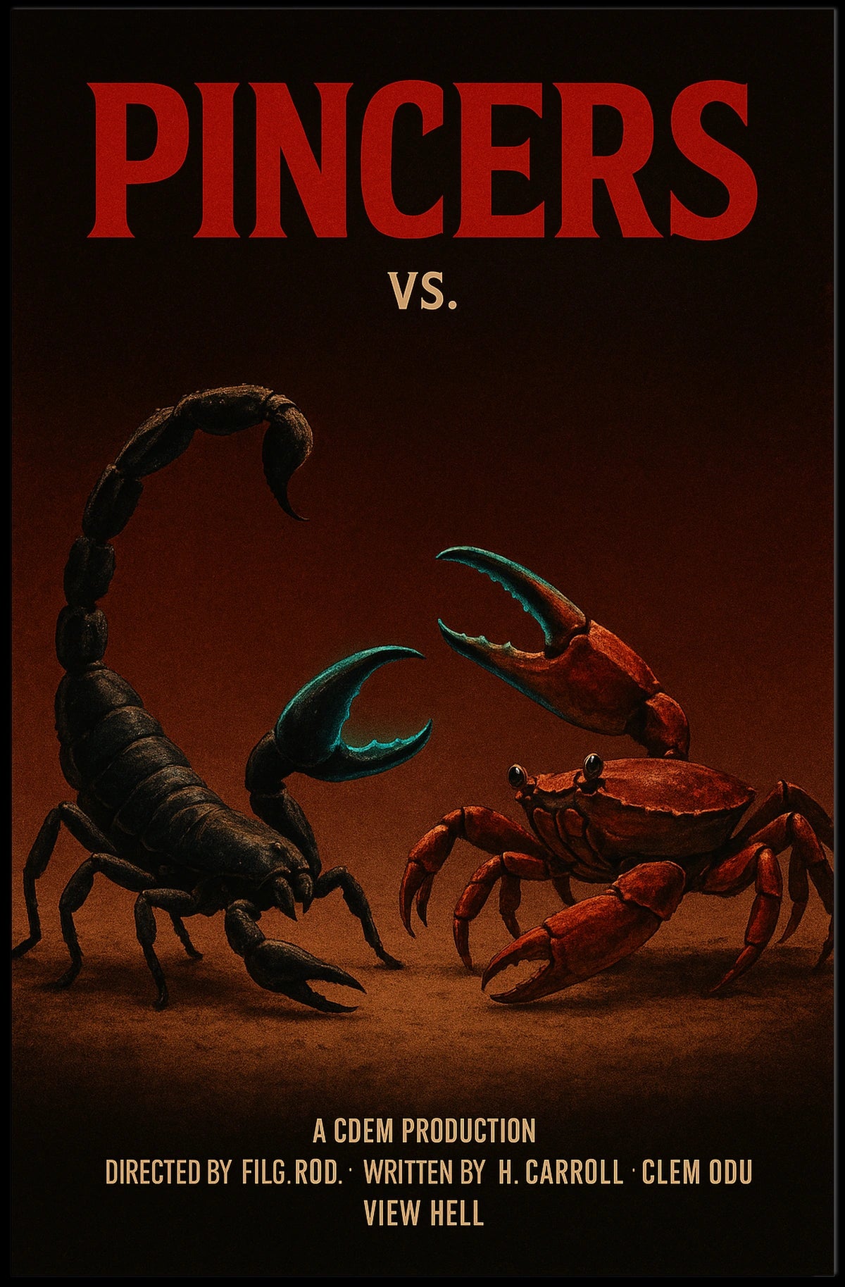 Pincers Poster