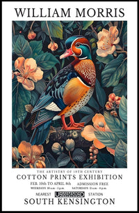 The Artistry of Cotton Prints Exhibition Cultural Poster