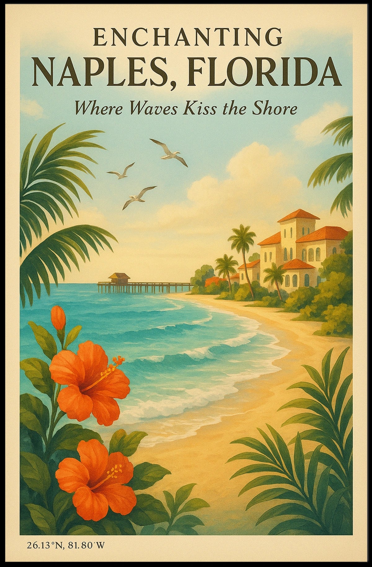 Enchanting Naples, Florida Poster