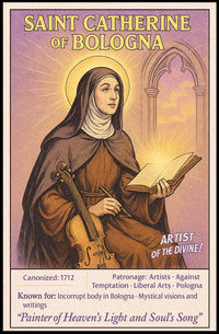 Saint Catherine of Bologna Poster PosterGoat