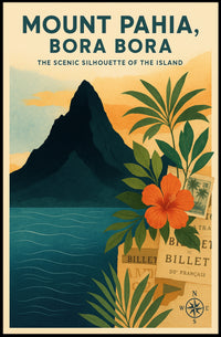 Bora Bora Adventure Travel Poster PosterGoat