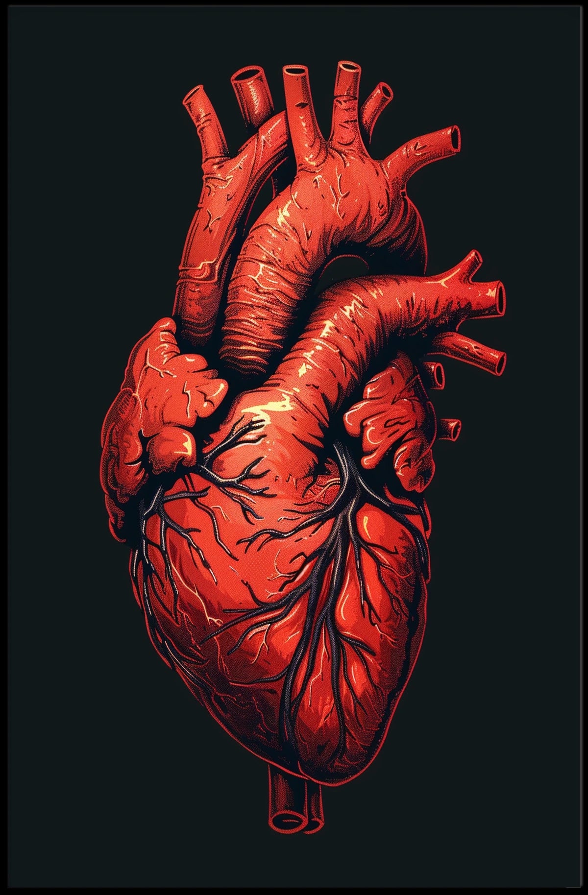 Heart Of Art Poster