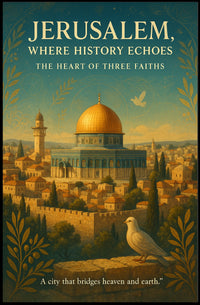 Jerusalem Where History Echoes Poster
