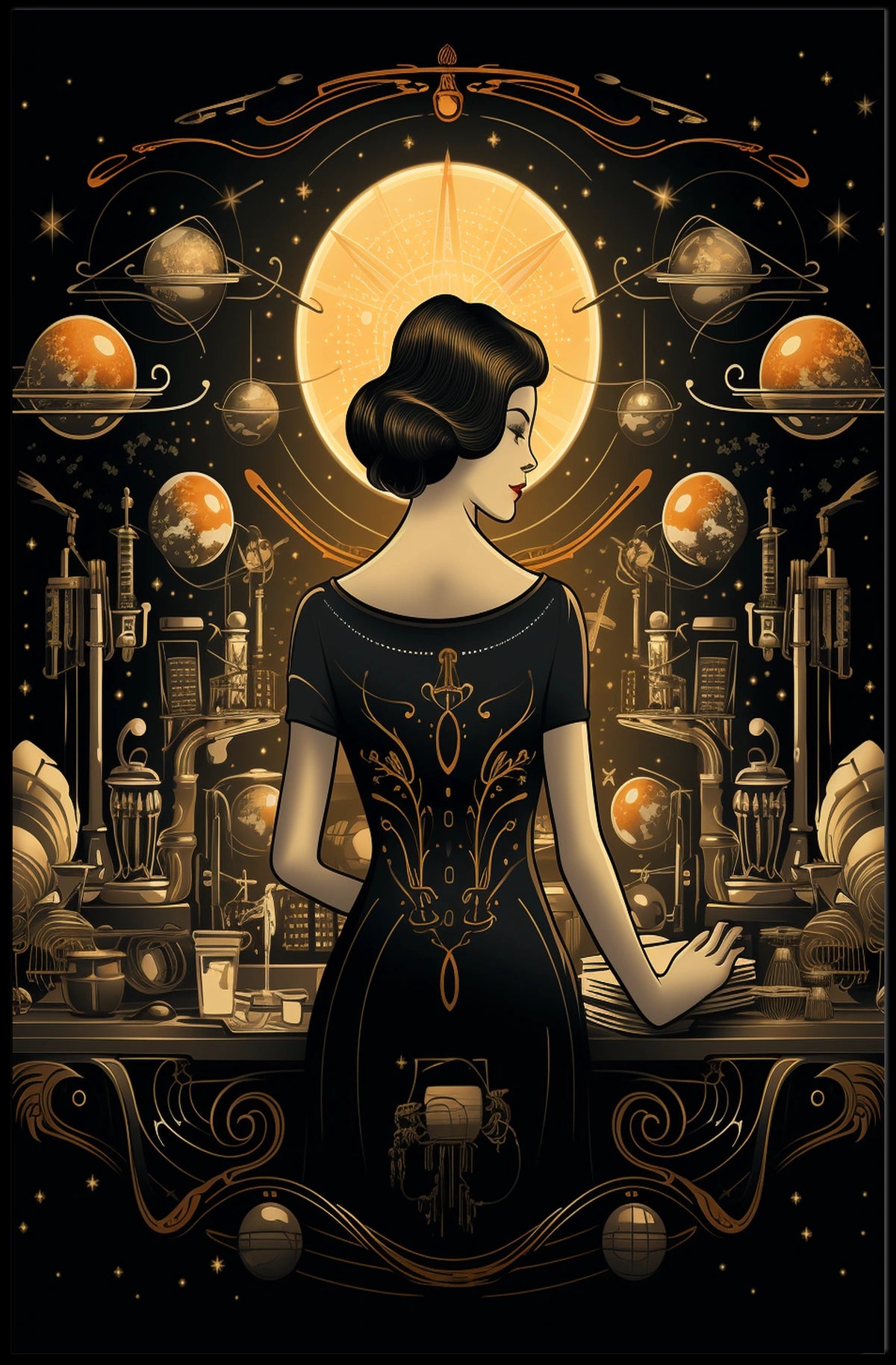 Celestial Alchemist Poster