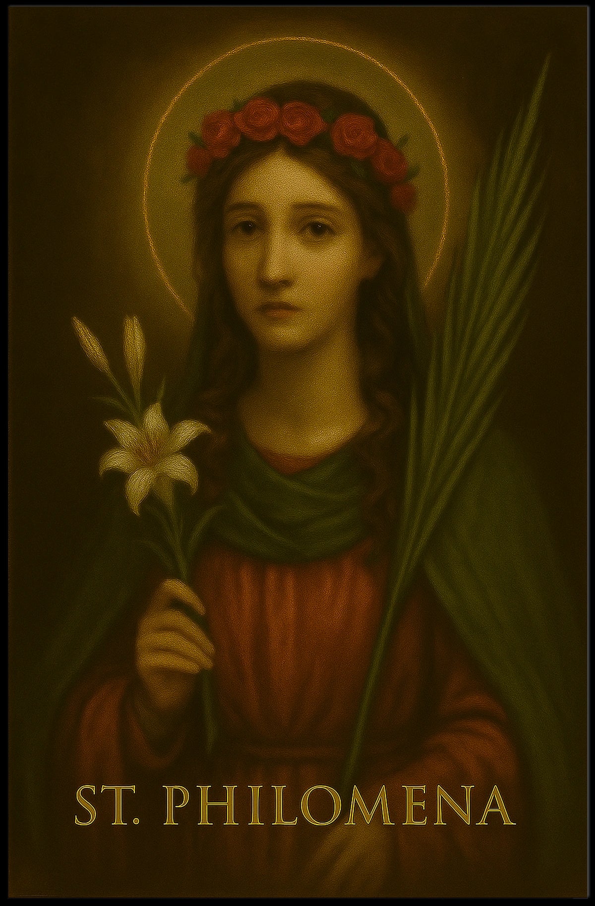 St. Philomena Poster