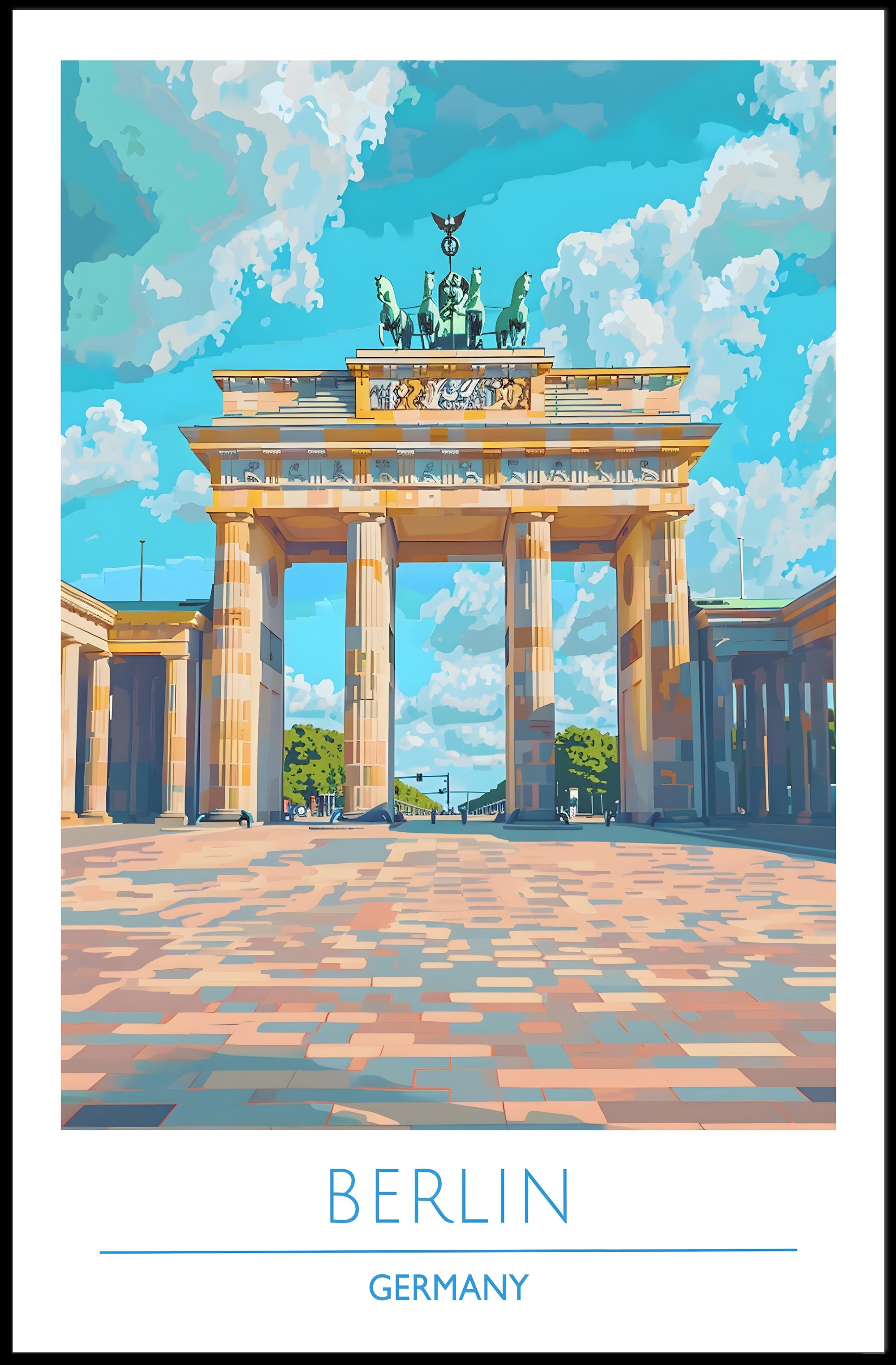 Iconic Berlin Poster