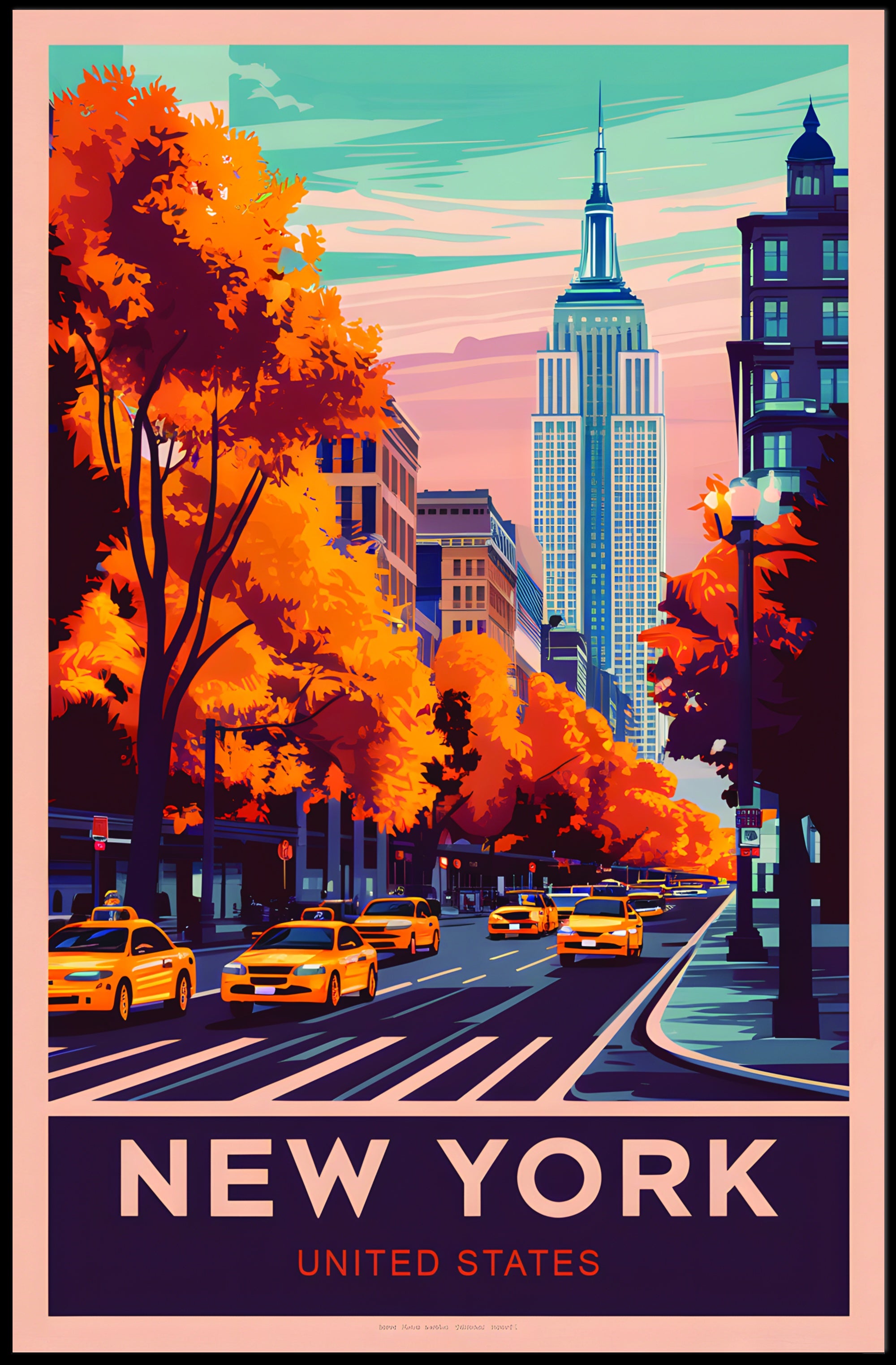 Autumn in New York Poster
